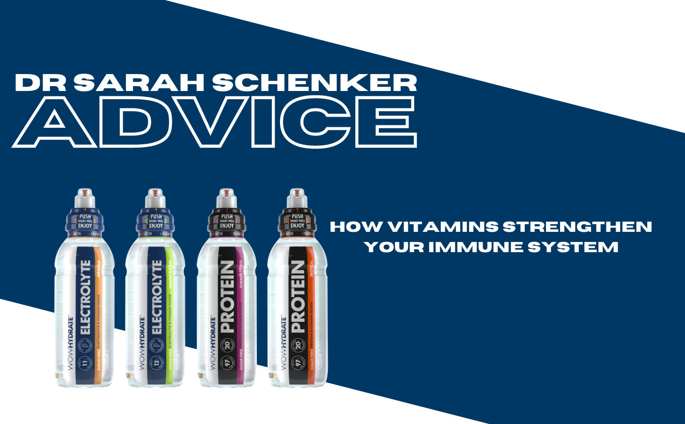 Dr Sarah Schenker: Vitamins + Immunity